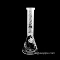 7mm Thickness Sandblasted Borosilicate Glass Beaker Heady Hand Blown Heavy Glass 420 Smoking Tobacco Glass Water Pipes